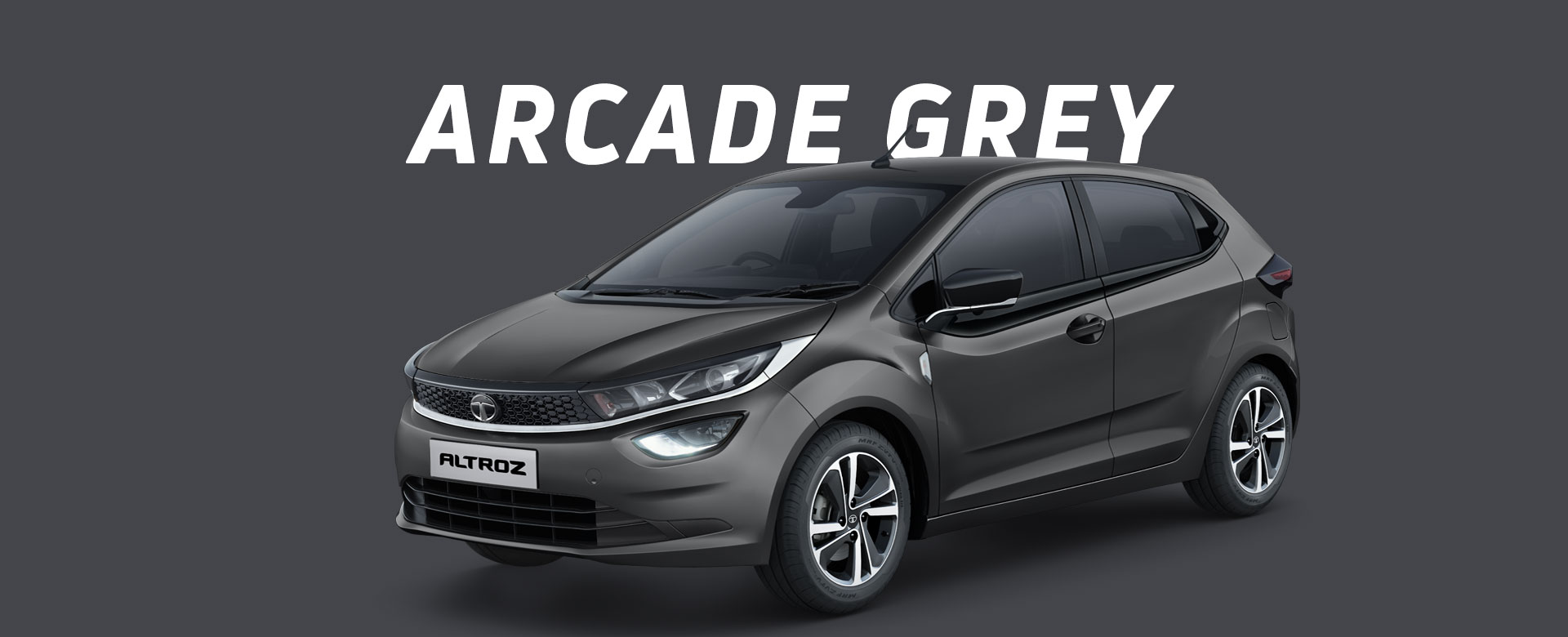 Arcade Grey Coloured Tata Altroz