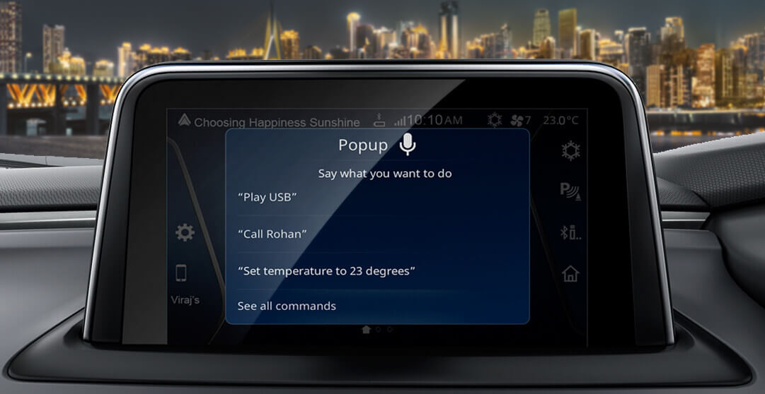 Altroz Hatchback Voice Phone Control Feature