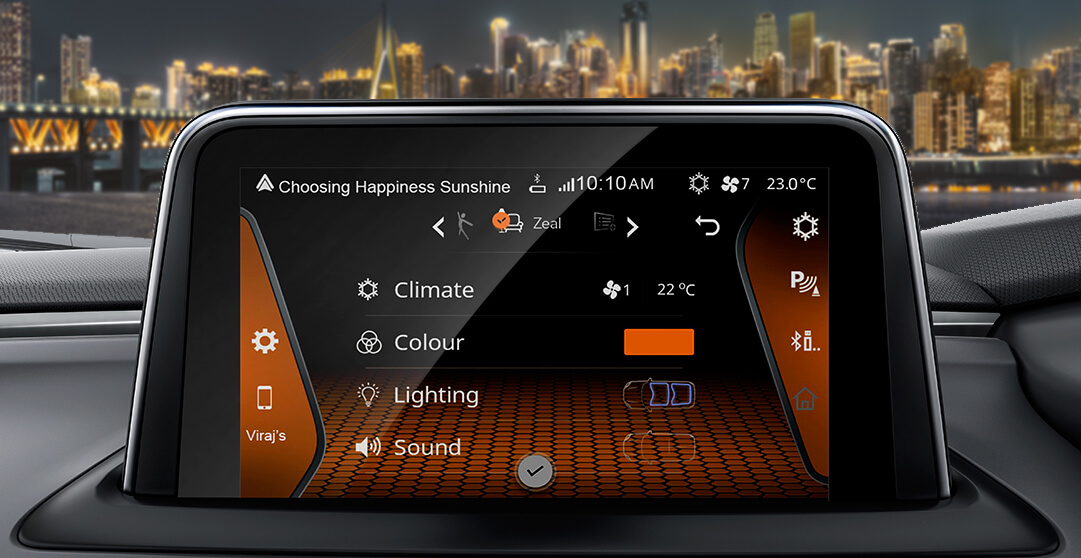 Altroz Hatchback Custom Infotainment Theme