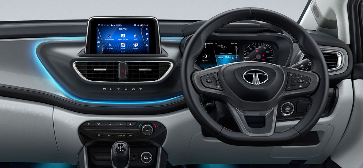 Altroz Flat Bottom Steering Wheel