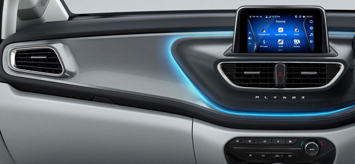 Altroz Hatchback Dashboard Lighting