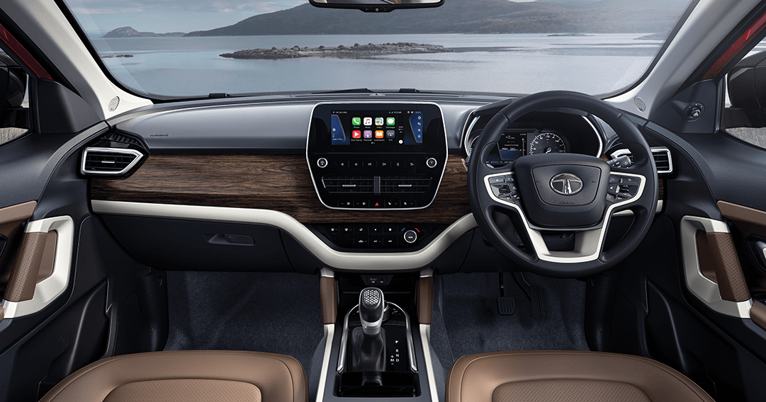 Tata Harrier Premium oak Dashboard Tata Harrier Premium oak Dashboard
