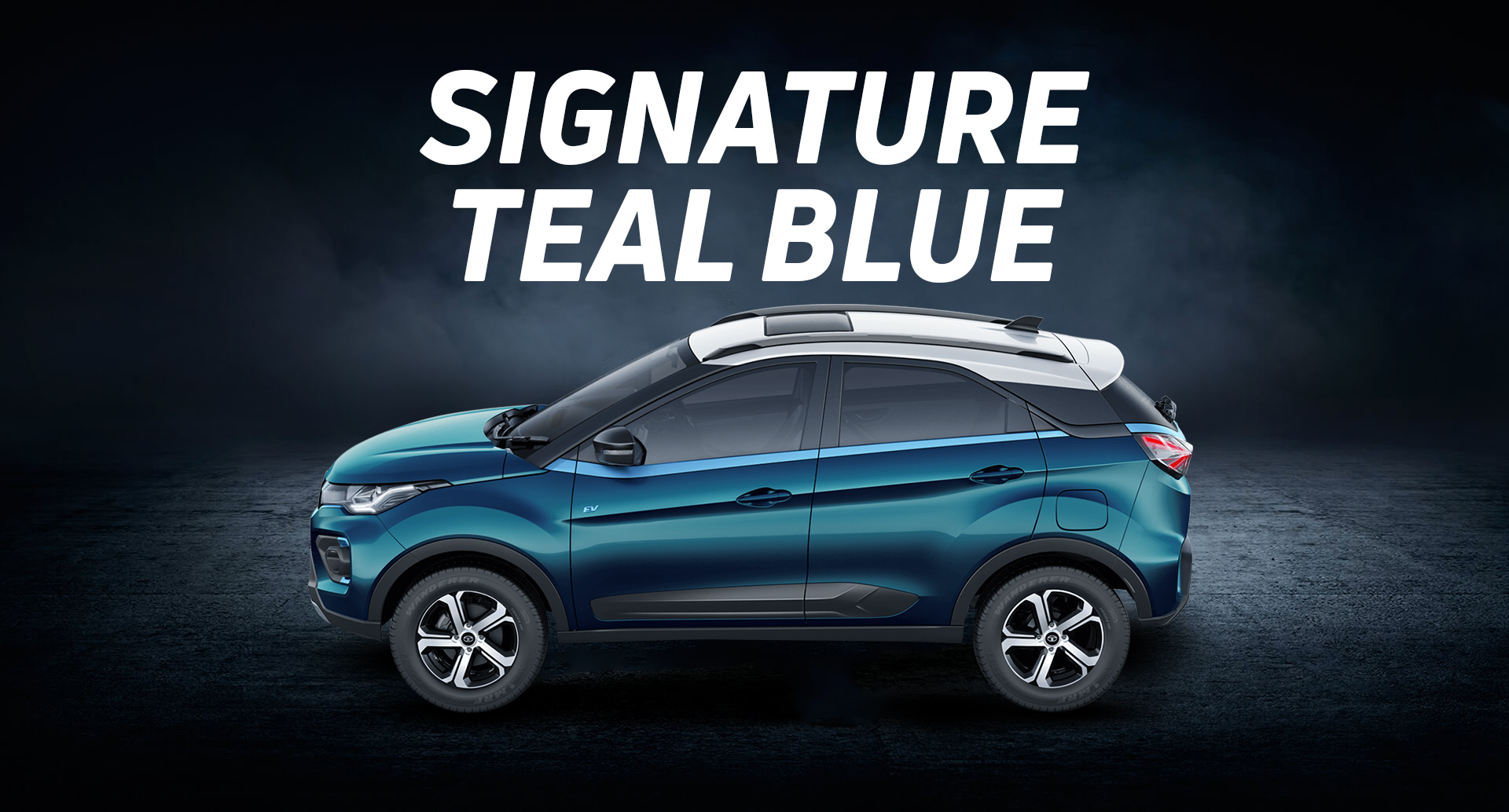 Tata Nexon EV Colours Available in Nepal 2 Colours