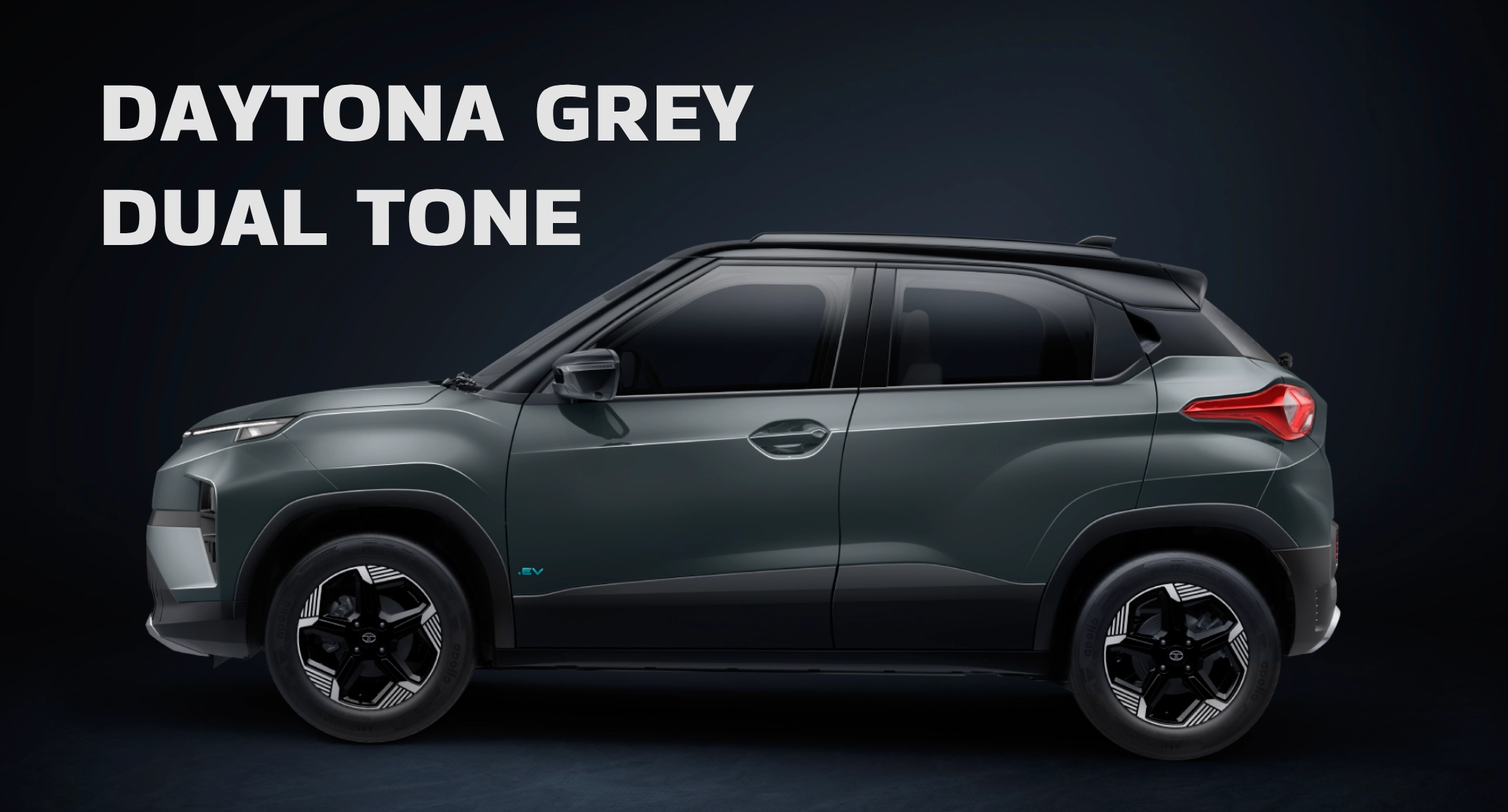 Daytona-Grey Tata Punch EV