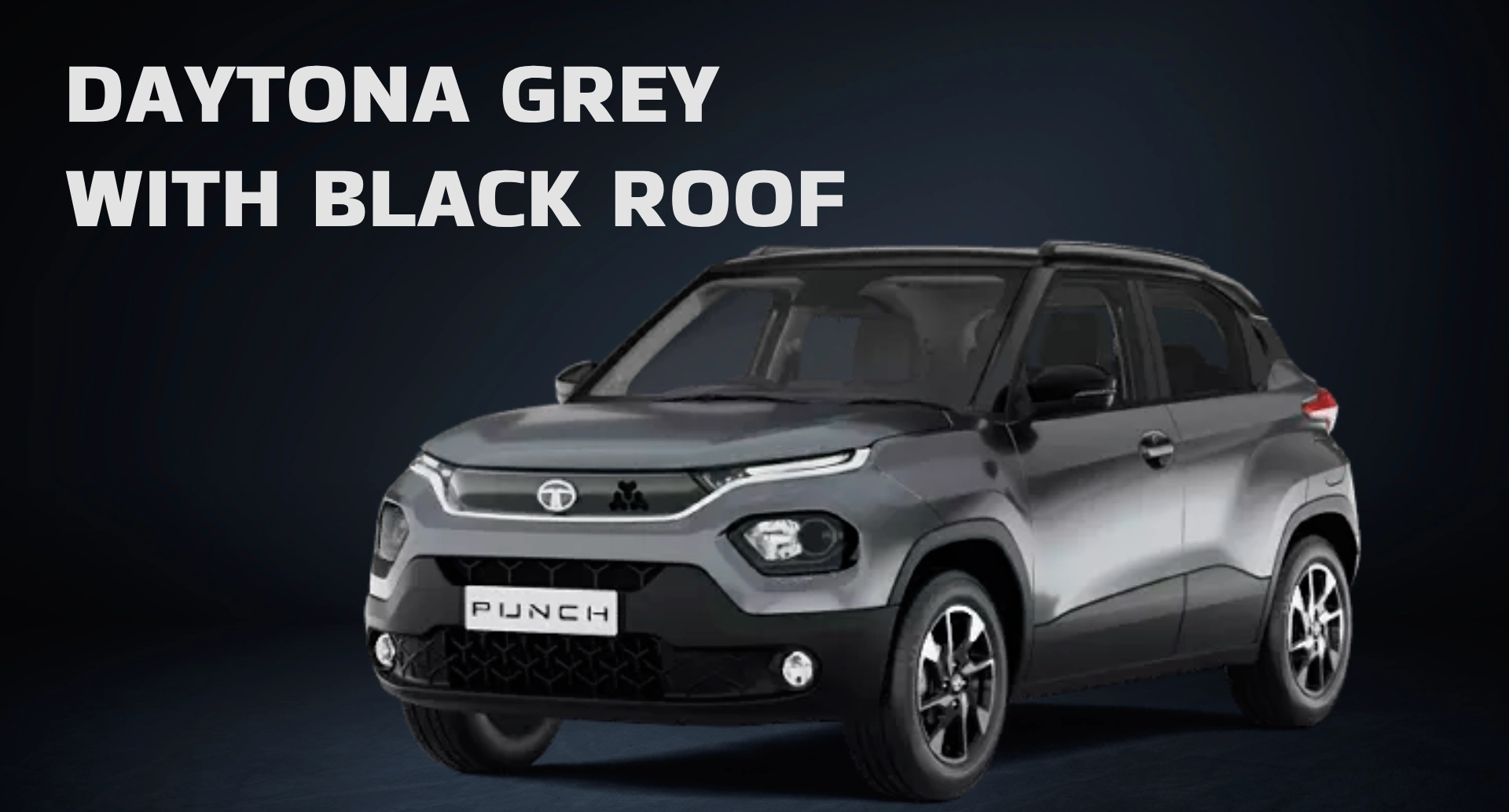 Daytona Grey Tata Punch 