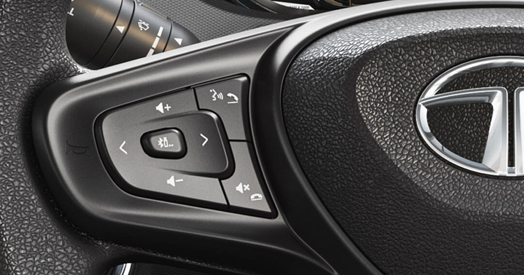 Tigor Sedan Steering Button Control Feature